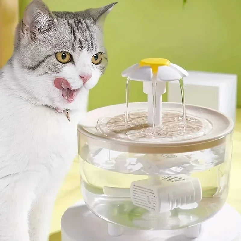 Pet Water Fountain Automatic Cat Drink Bowl - ProPawPet.com