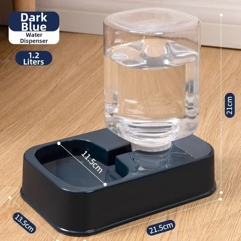 800ml Pet Automatic Feeder Large Capacity 2 Styles Cat & Dog – Cat Supplies