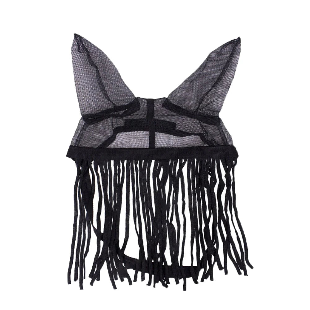 Breathable Horse Fly Cover with Tassels for Natural Action – 3 Colors