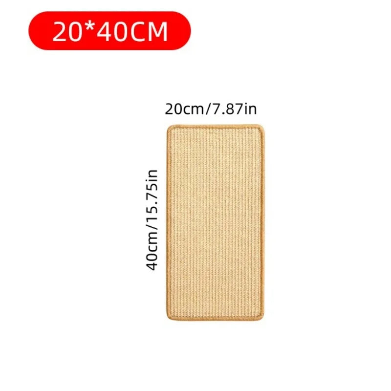 Cat Scratcher Sisal Hemp Scratching Board Wall Pad – Cat Supplies
