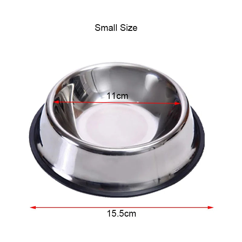 Stainless Steel Dog Bowl Food Storage Container – Dog Supplies
