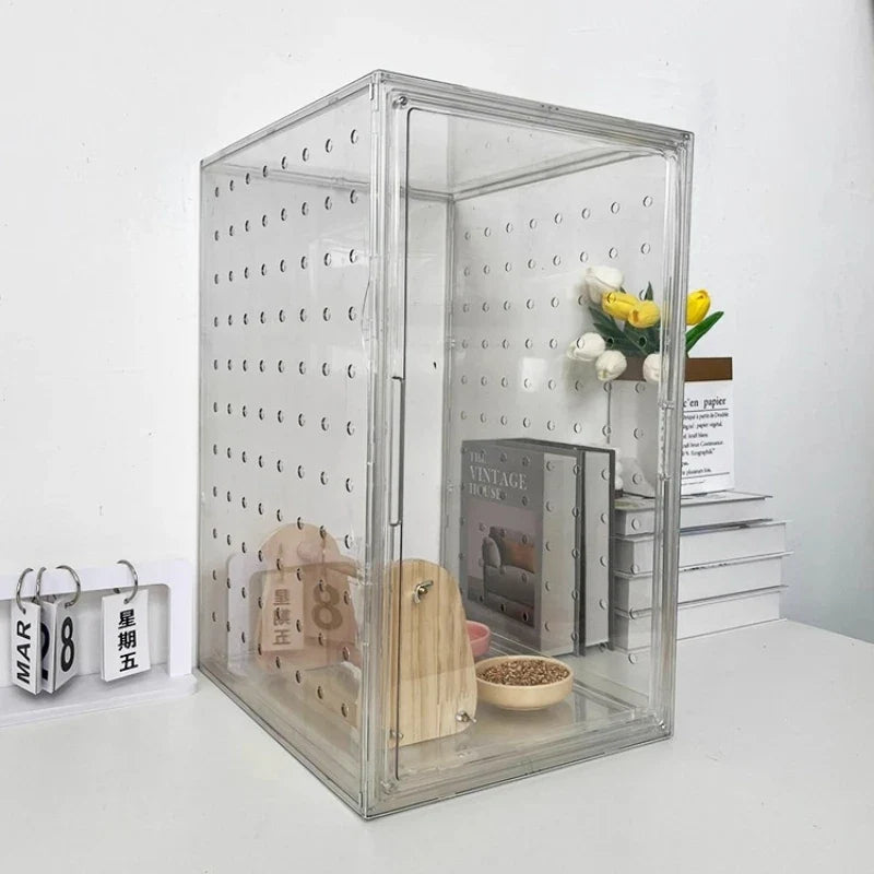 360° Clear View Bird Cage,Splash-Proof - ProPawPet.com