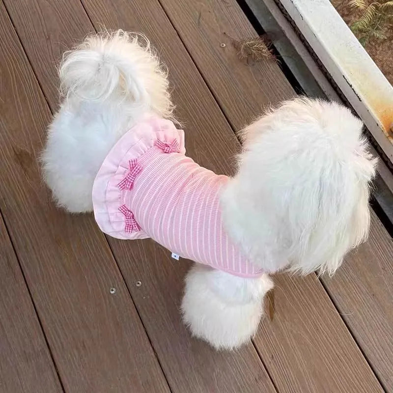 New Summer Cute Striped Pet Clothes for Dogs - ProPawPet.com