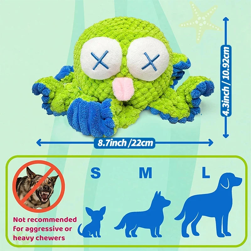 Cat & Dog Plaything,rechargeable Crinkle Chew Interactive Squeaky – 6 Colors