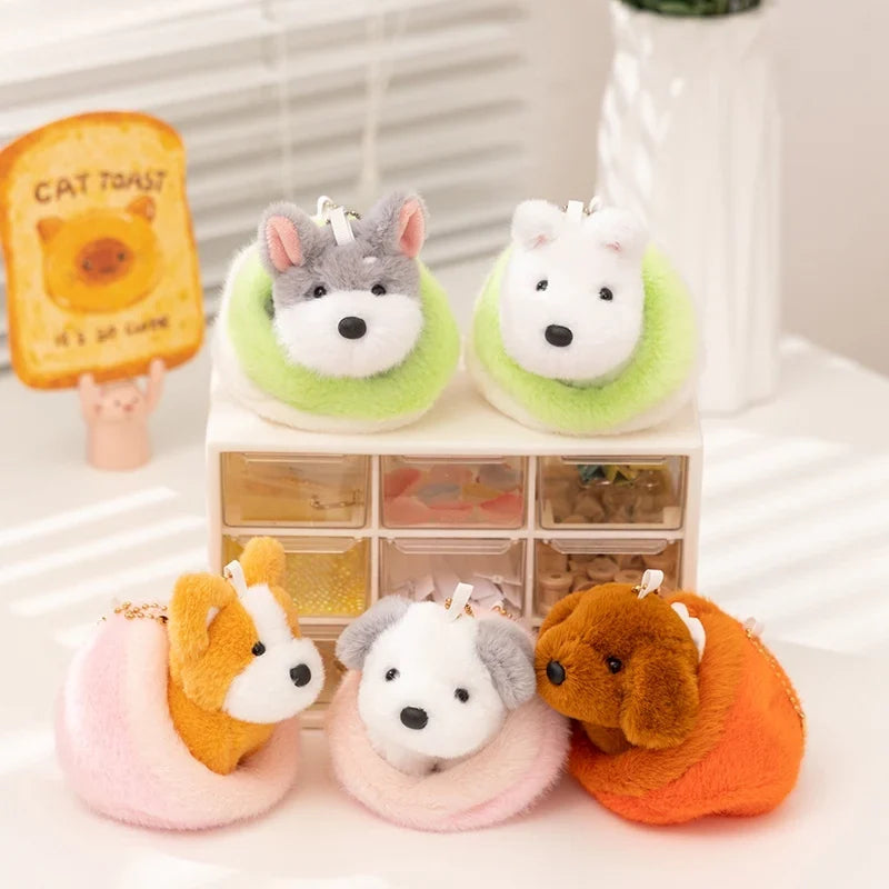 5 Styles Funny Puppy&House Combination Plush - ProPawPet.com