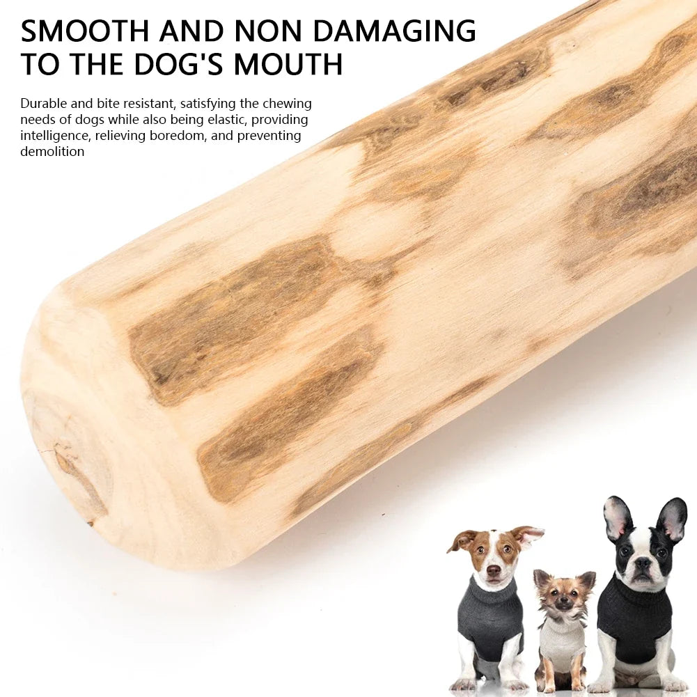 Natural Coffee Wood Dog Chew Toys Long - ProPawPet.com
