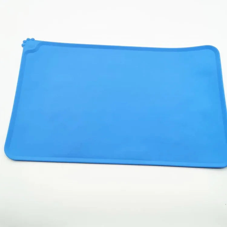 Pet Supplies Silicone Dog Bowl Mat with High Lips Non Stick – Dog Supplies