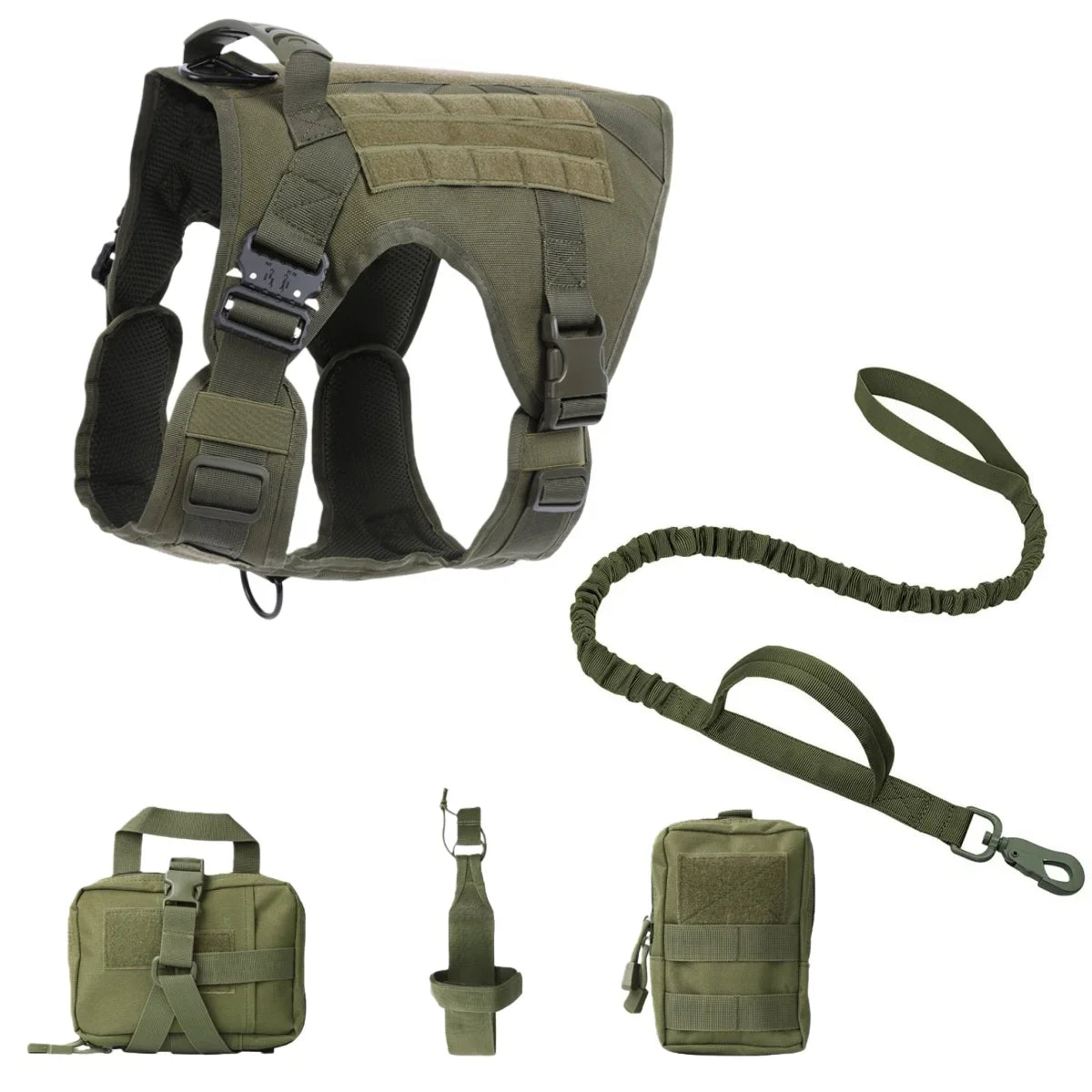 Tactical Dog Harness, Adjustable No-Pull - ProPawPet.com
