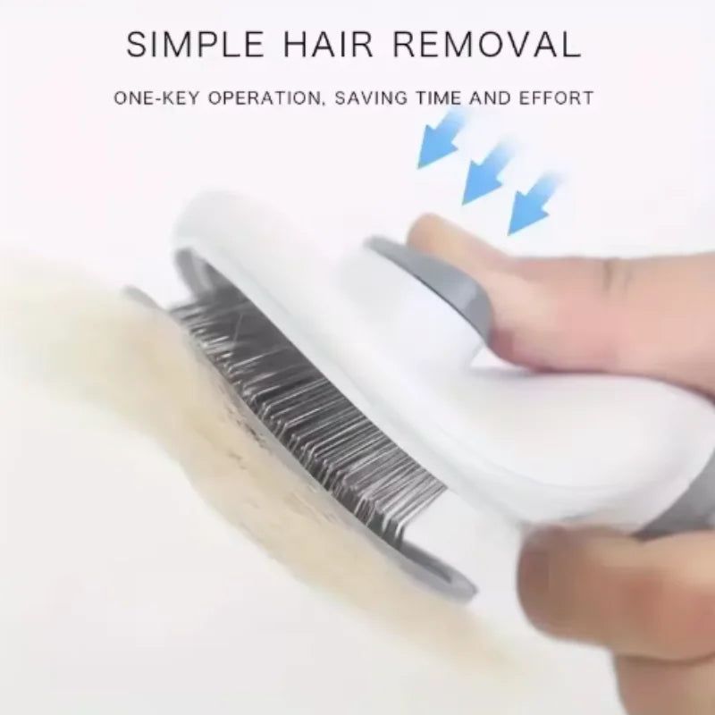 New Pet Dog Brush Cat Comb Self Cleaning Pet - ProPawPet.com