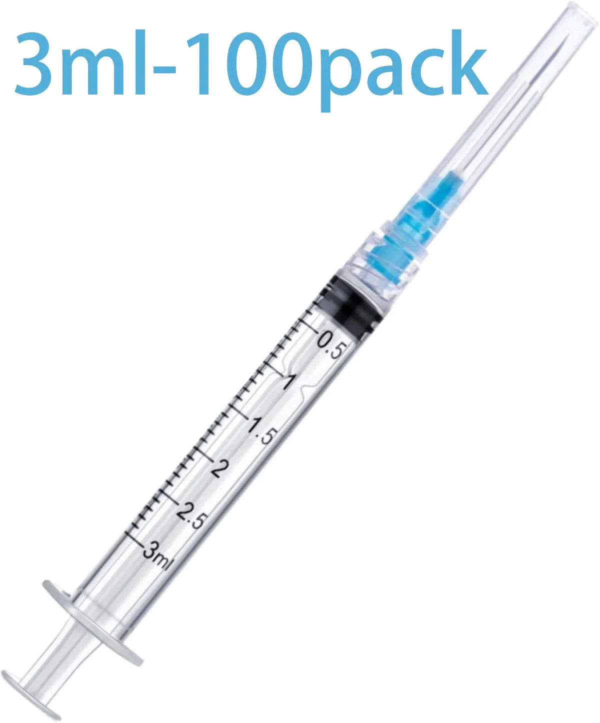 100 3ml Syringes with Needles Individually Packaged – Dog Supplies