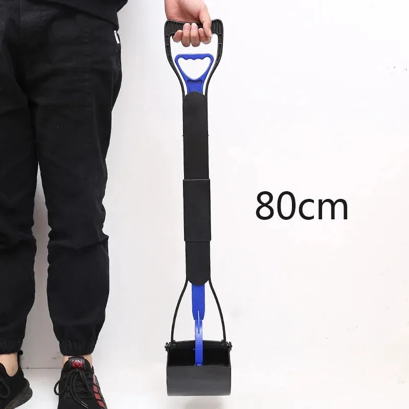 80cm Pet Pooper Scooper Long Handle Dog Poop - ProPawPet.com