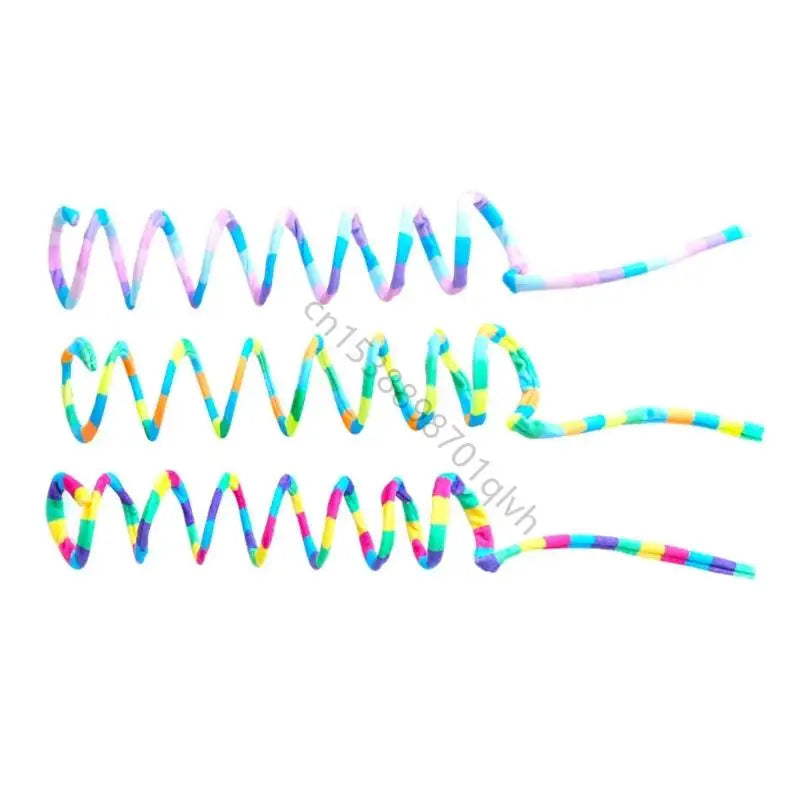 Engaging Safe Rainbow Striped Plush - ProPawPet.com