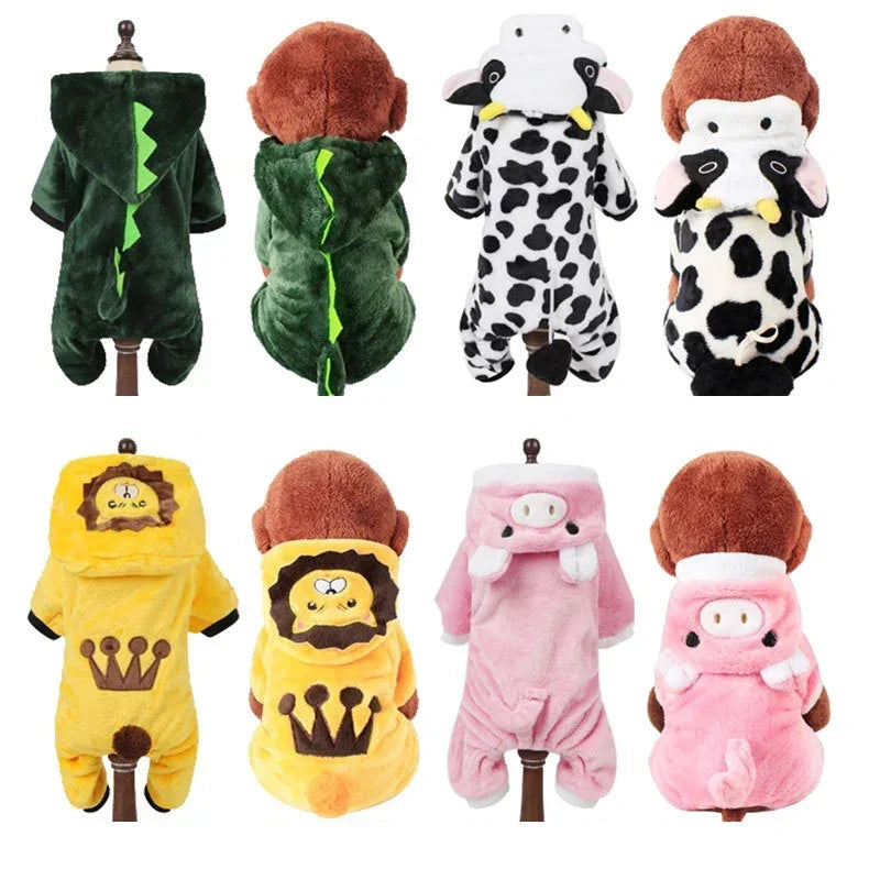Cartoon Animal Dog Cat Costume Small Dogs - ProPawPet.com