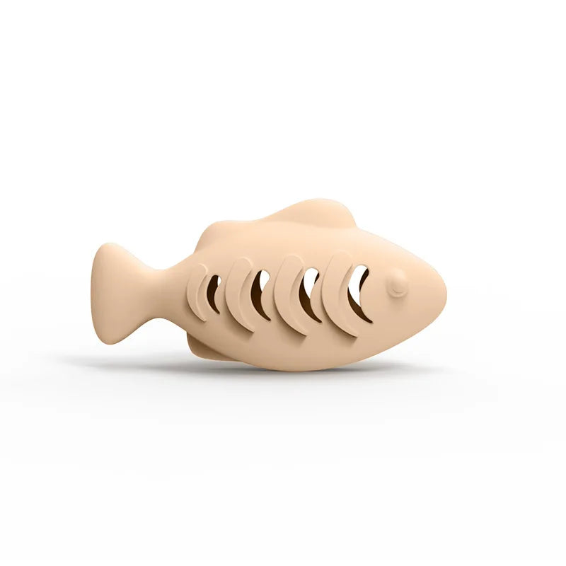 Soft Safe Silicone Fish Cat Toy Catnip Durable Molar Relaxing – 6 Colors