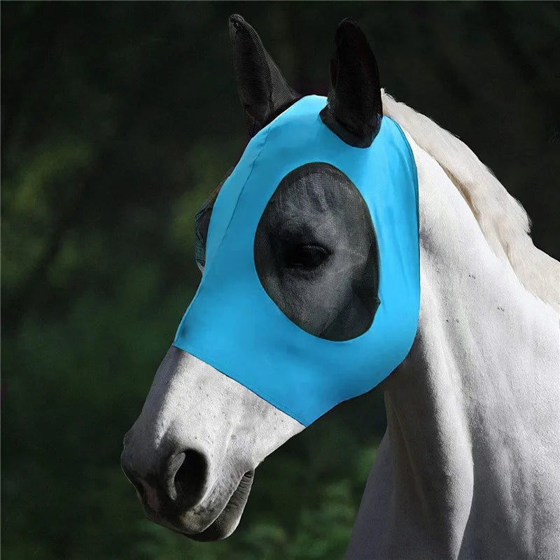 New Multicolor Horse Face Mask Anti Fly - ProPawPet.com