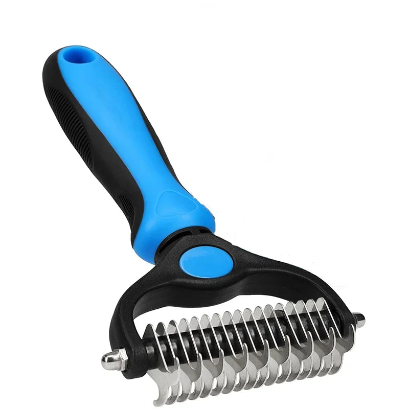 Pet Grooming Rake - Double-sided – Dog Supplies