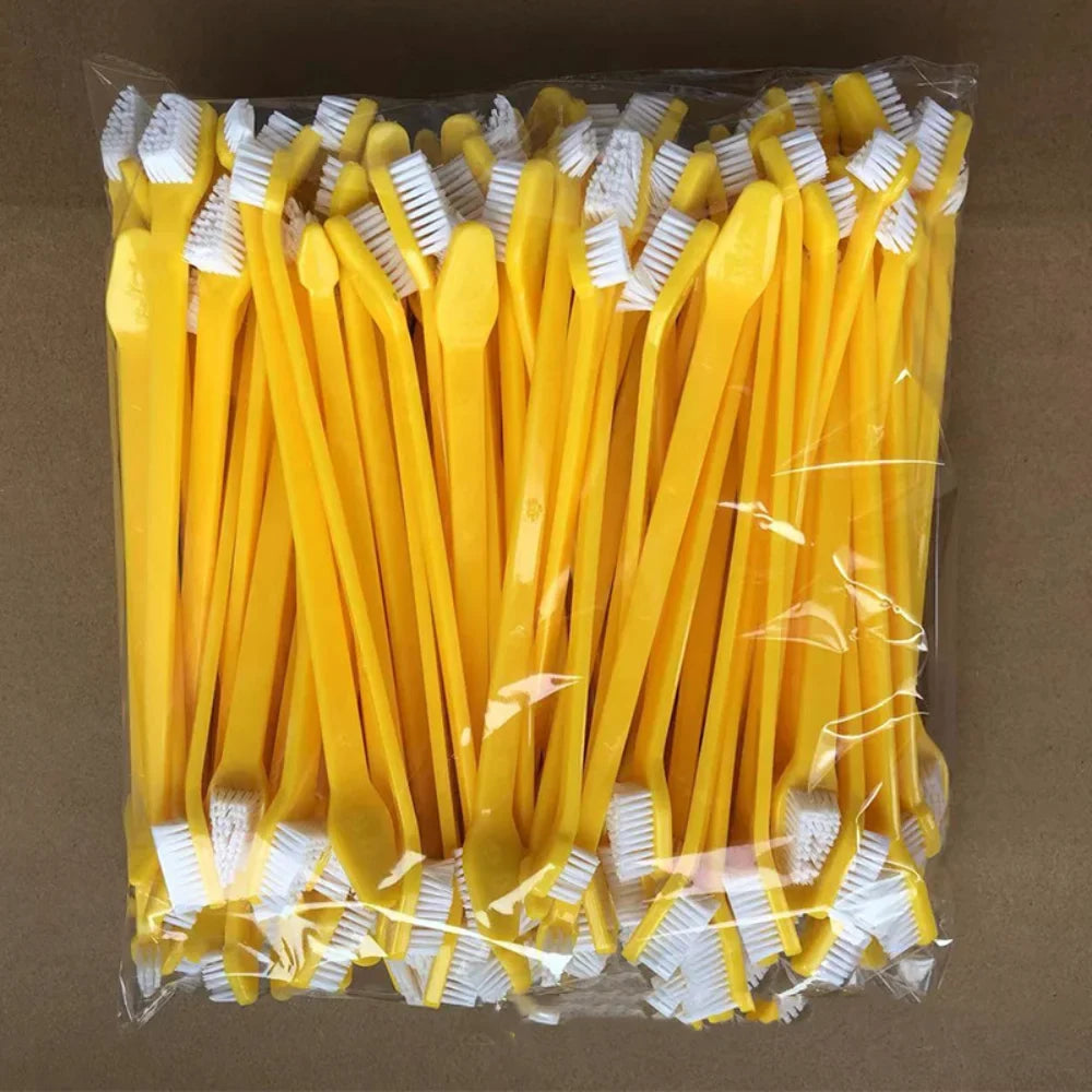 Double-headed Dog Toothbrush Portable Soft Multi Angle Pet – 5 Colors