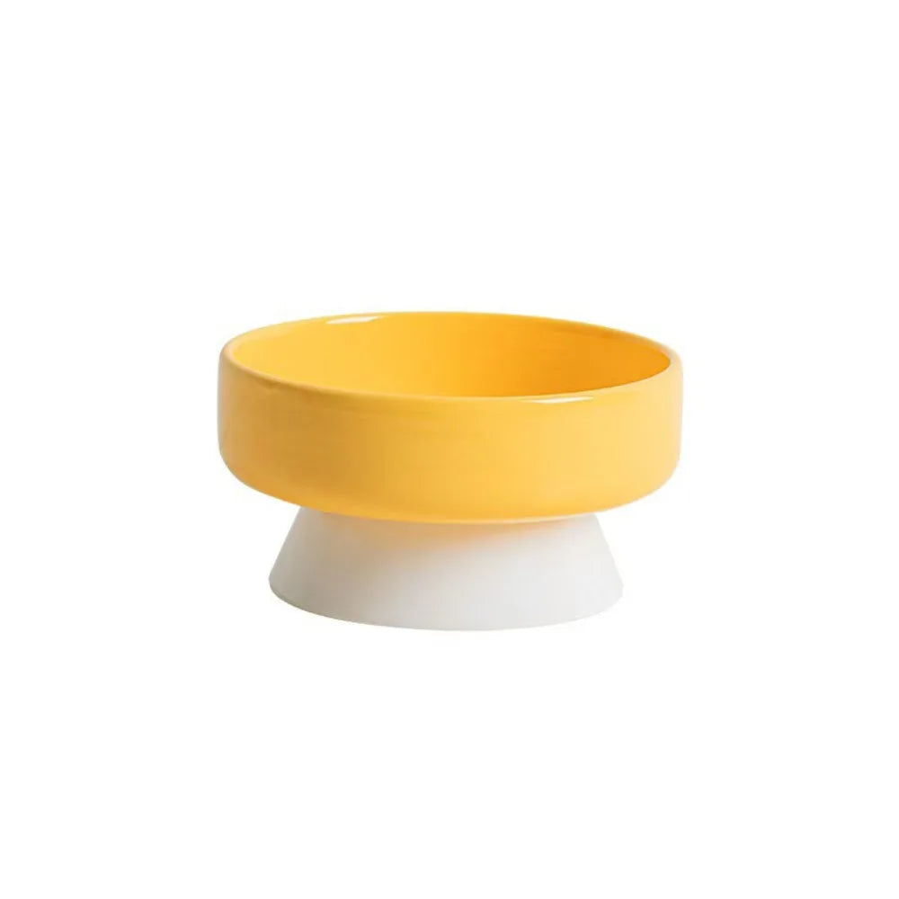 Creative Ceramic Cat Dish Cute Large Capacity Dog Food Feeding – Cat Supplies