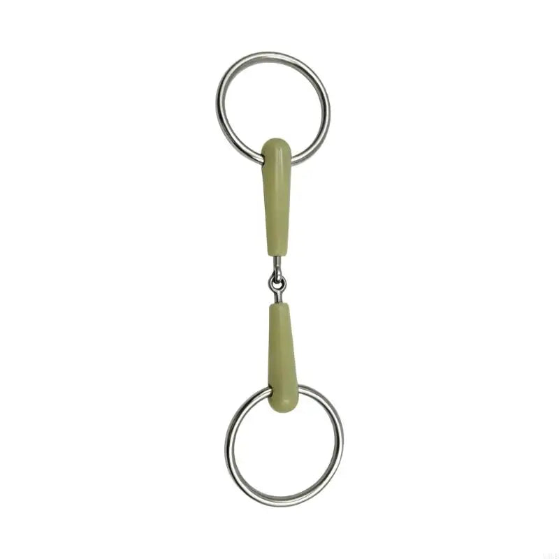 Stainless Steel Loose Rings Horse Mouth Bit Training Equipment – 2 Colors