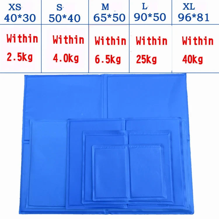 Pet Pad Summer Cooling Mat Pet Cold Gel Pad - ProPawPet.com