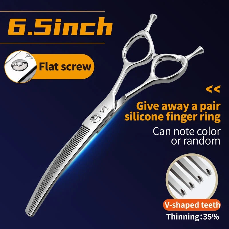 Fenice 7.0 7.5 Inch Professional Dog Grooming Shears Curved – Dog Supplies