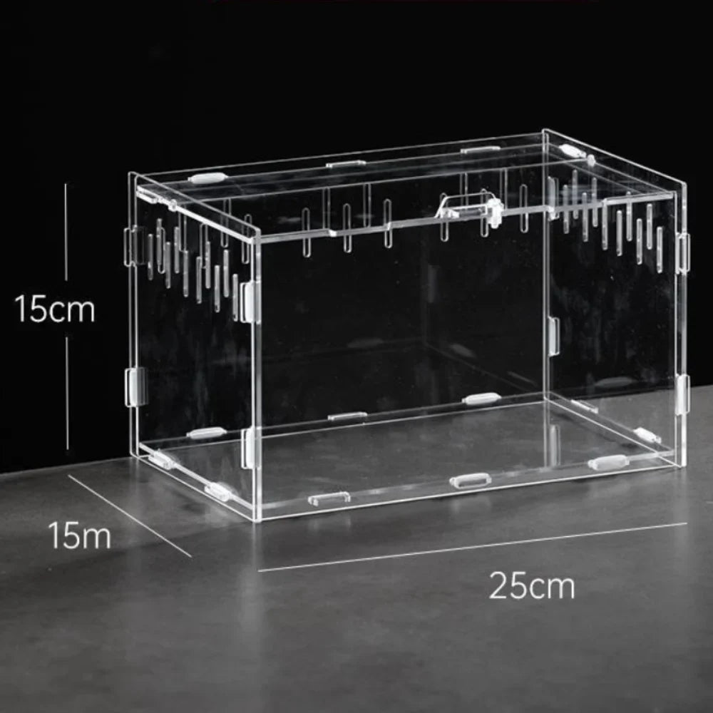 Durable Acrylic Reptile Habitat Clear - ProPawPet.com