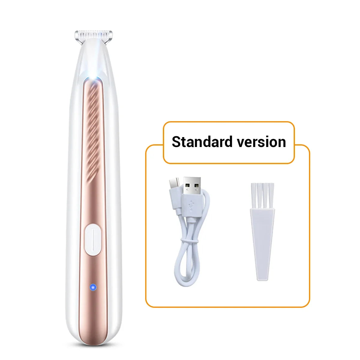LED Lighting Pet Paw Hair Trimmer – Cat Grooming Brushes & Combs