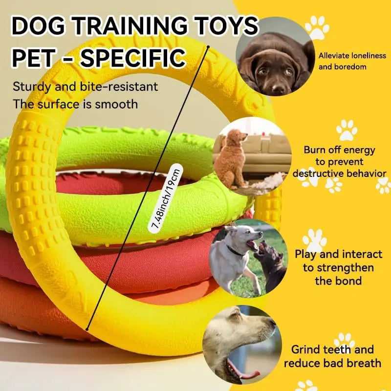Floating Water Dog Toys Pet Flying Disk - ProPawPet.com