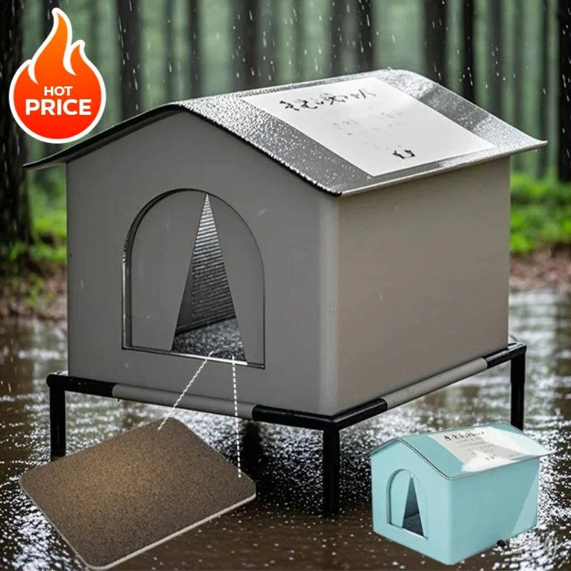 Waterproof Outdoor Cat Shelter All Season - ProPawPet.com