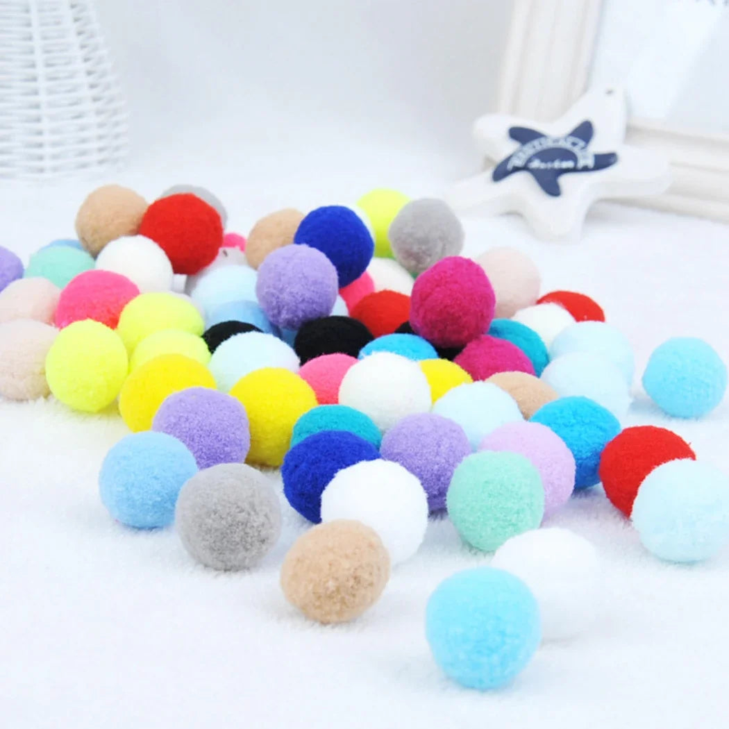 50 Cute Funny Cat Toys Stretch Plush Ball – Cat Supplies