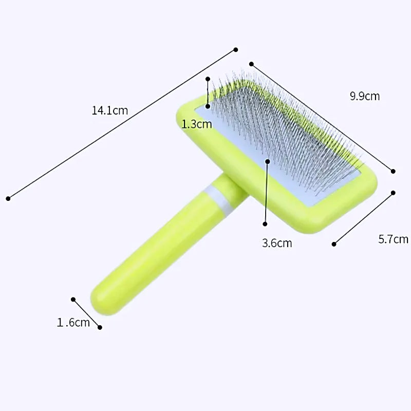 Stainless Steel Dog Brush Pet Hair Remover Massage Combs