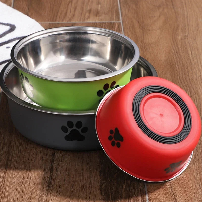 Pet Bowl Stainless Steel Dog Water Bowl with - ProPawPet.com