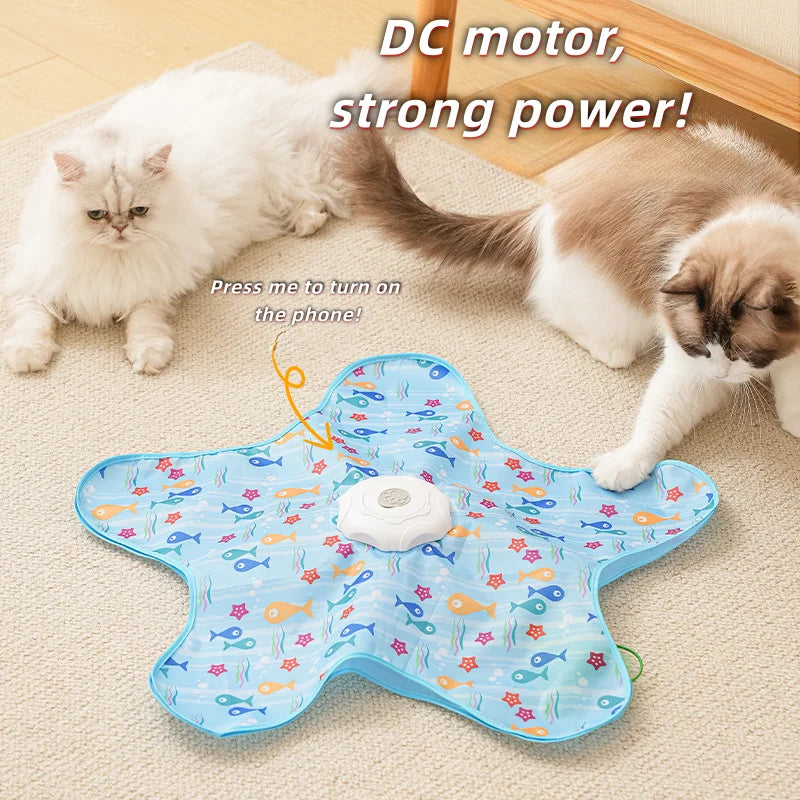 Cat Hunting Blanket Toy Automatic Turntable - ProPawPet.com
