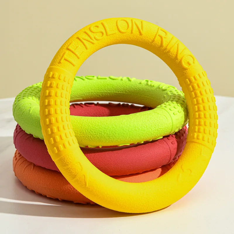Dog Toys Flying Disk Training Ring, Interactive – photo 6