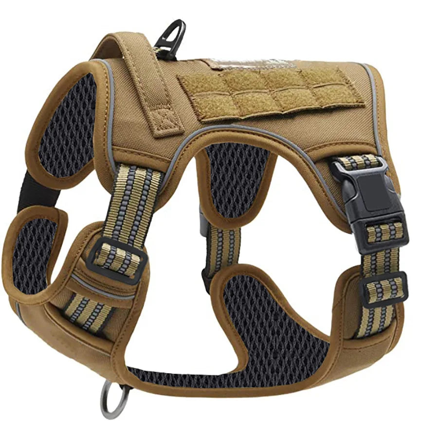 Painless No Pull Large Dog Tactical Harness - ProPawPet.com