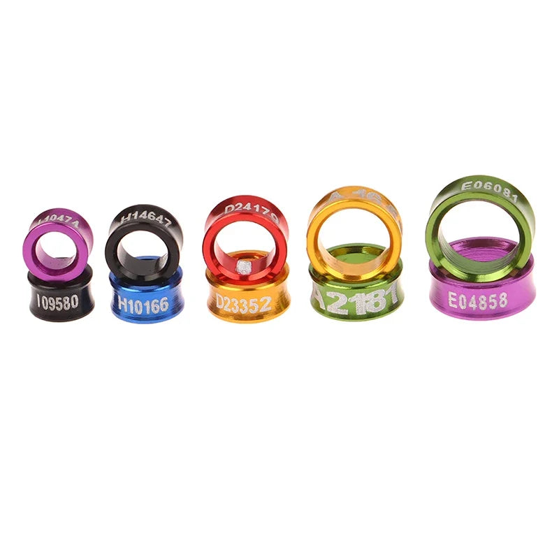 10Pcs Aluminum Parrot Leg Rings Pigeon Foot - ProPawPet.com