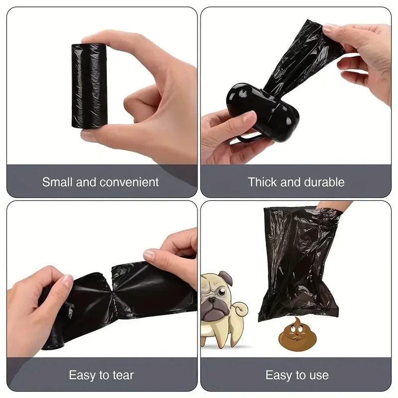 5-10Roll Pet Supplies Dog Poop Bags Strong - ProPawPet.com