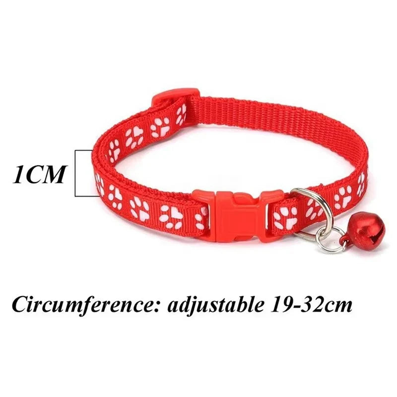 10pcs Colorful Pet Collars with Bell 23 - ProPawPet.com