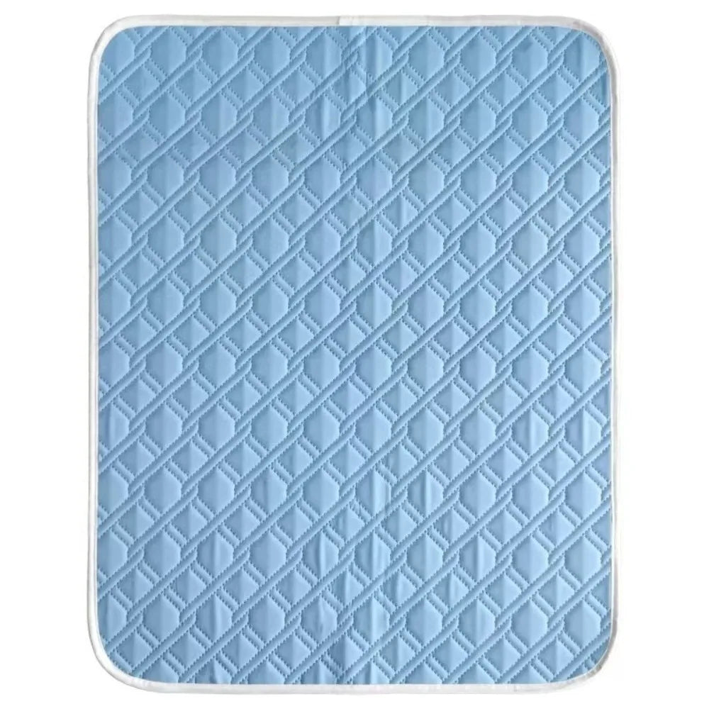 Summer Dog Cooling Mat Comfortable Ice Slicky Fiber Fabric – 5 Sizes