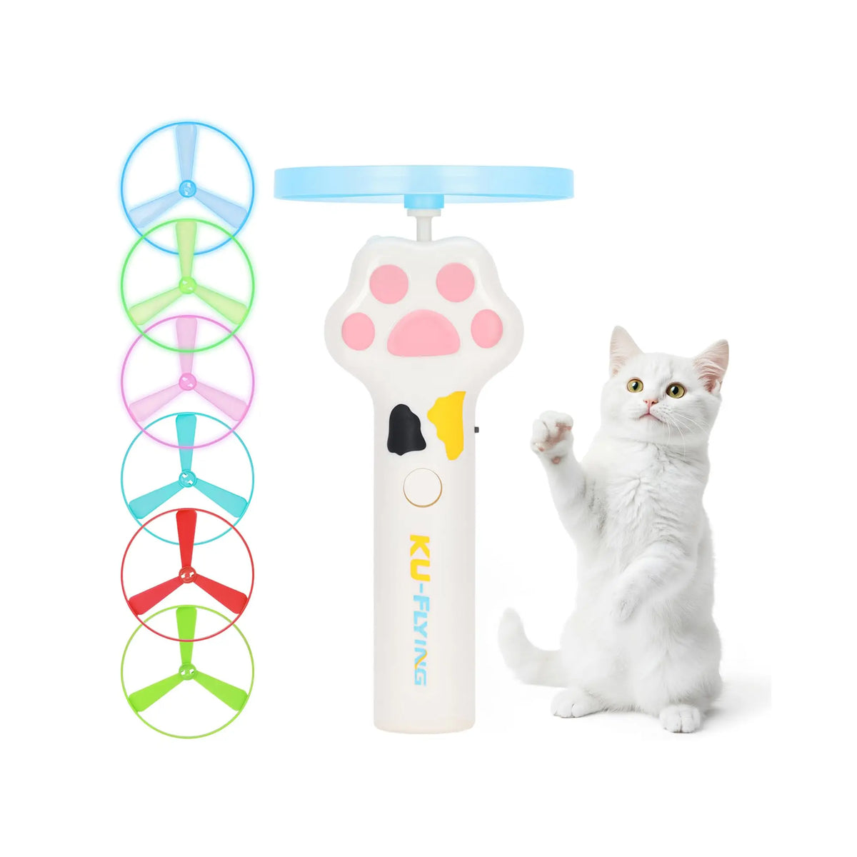 Rechargeable Cat Chase Fetch Toy – Cat Supplies