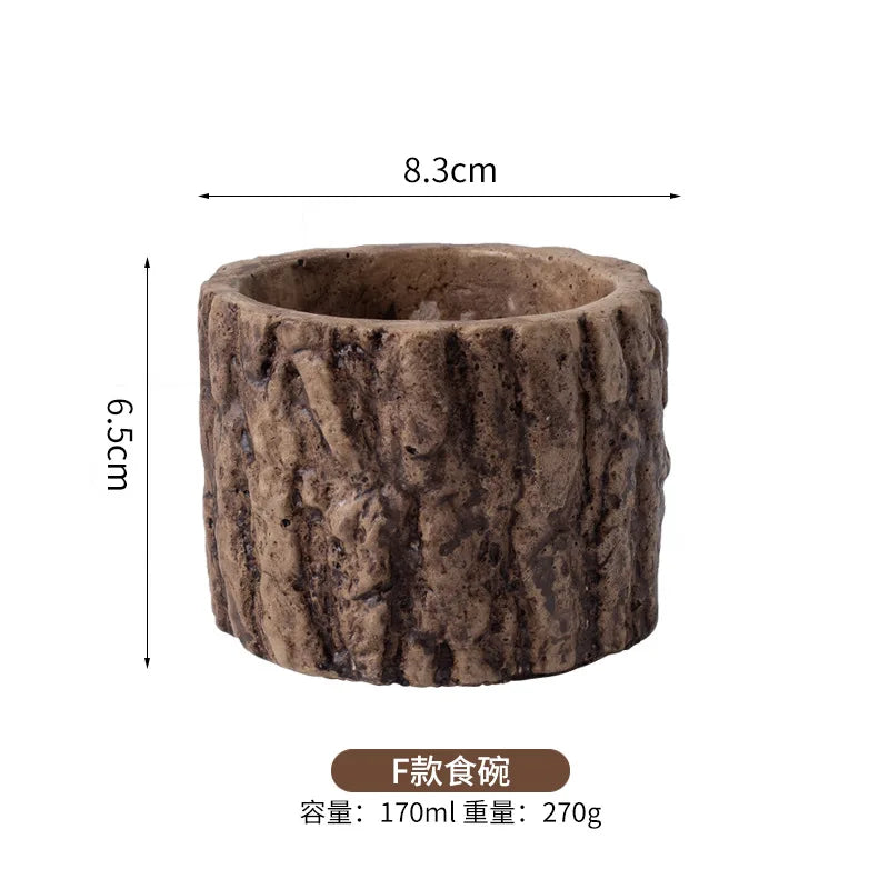 Natural Reptile Food & Water Dish - – 15 Colors
