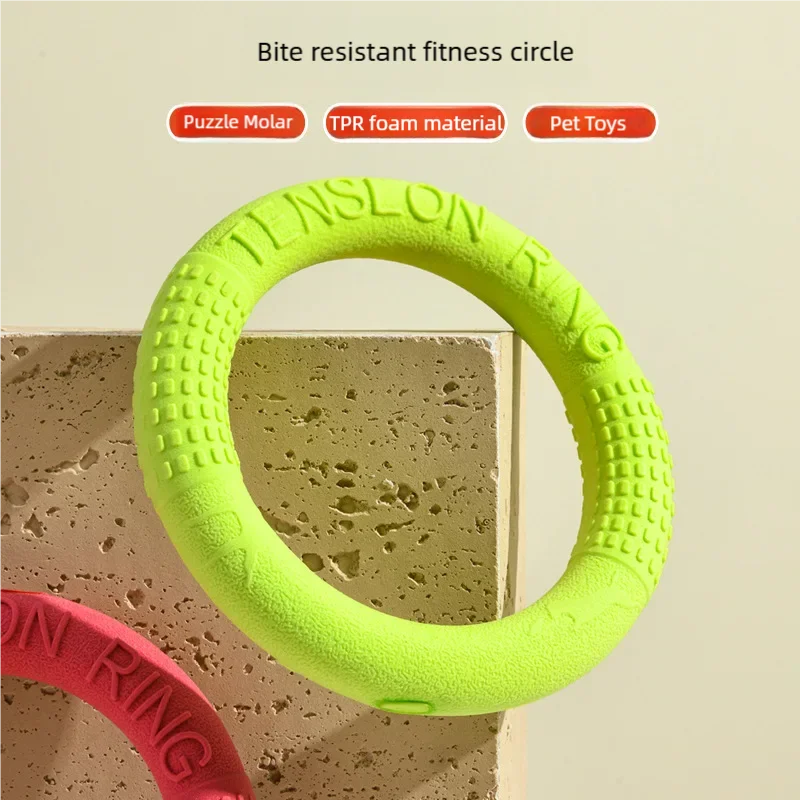 Dog Toys Flying Disk Training Ring, Interactive