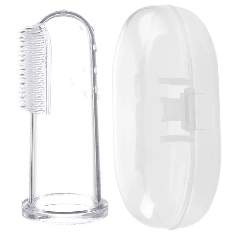 Super Soft Pet Finger Dog Toothbrush Teddy Brush – Dog Supplies