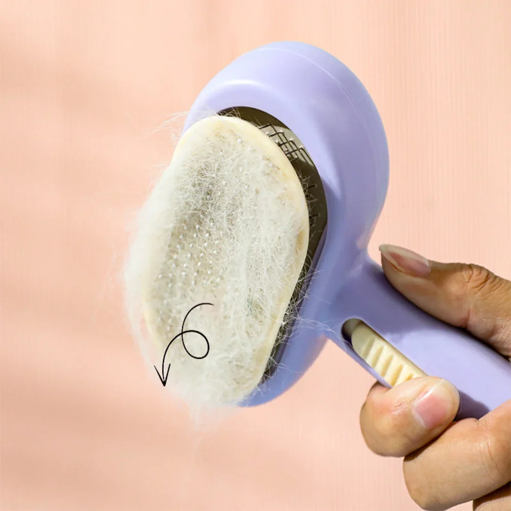 2-in-1 cat comb for removing floating hair, - ProPawPet.com