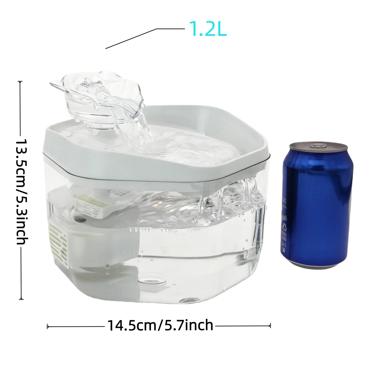Cat Fountain 1.2L/42.23fl oz Cat Water - ProPawPet.com