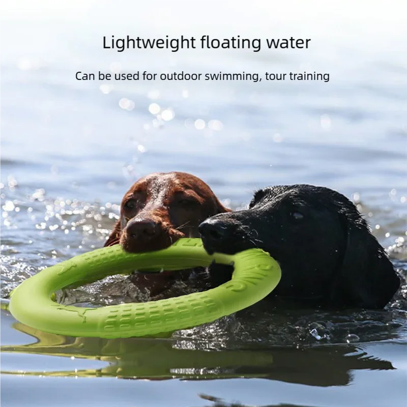 Dog Toys Flying Disk Training Ring, Interactive – photo 3