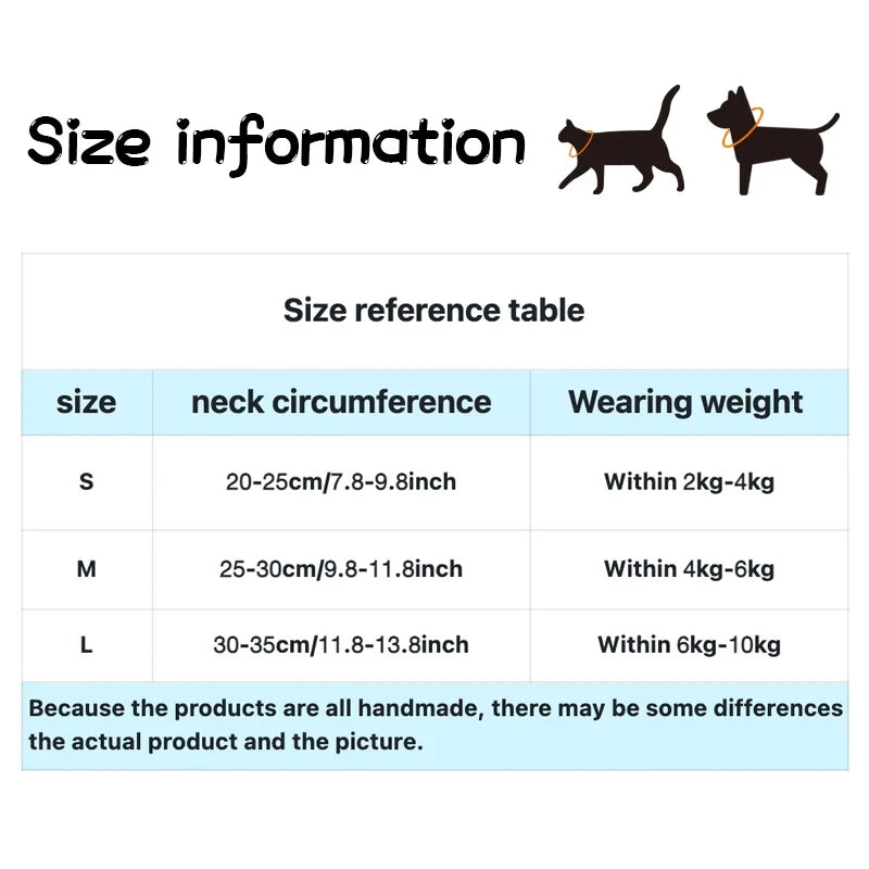Pure hand knitting Cat Dog Knitted Collar - ProPawPet.com