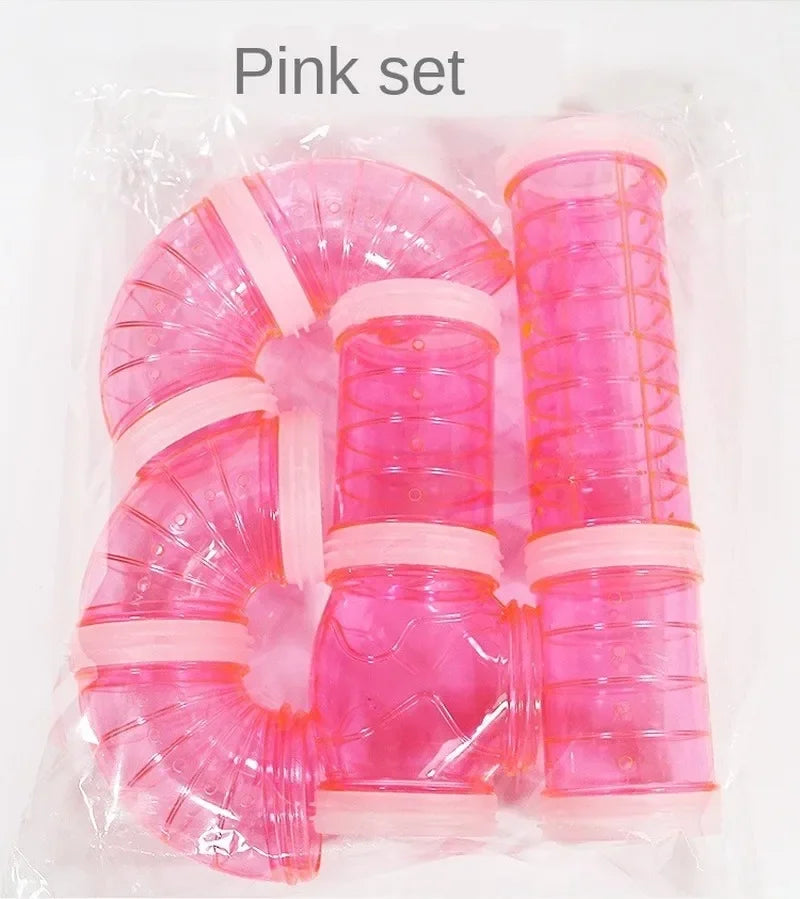 Toy Hamster Game Tool Set DIY Tunnel
