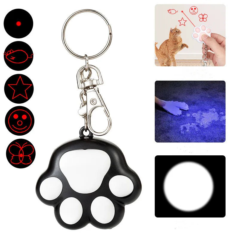 LED Cat Toys USB Charging Projection Funny Infrared – Cat Supplies