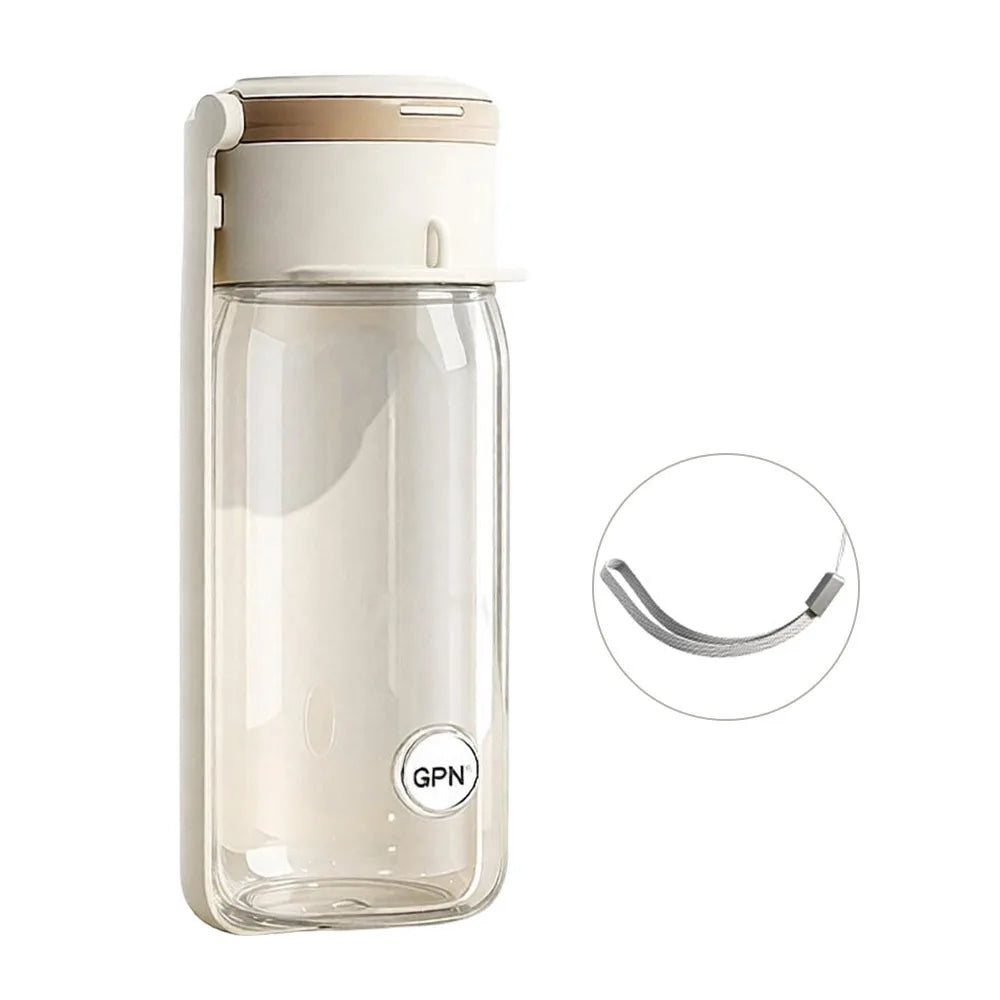 2IN1 Foldable Pet Dish PP 360ml 560ml Water Bottle – 6 Colors
